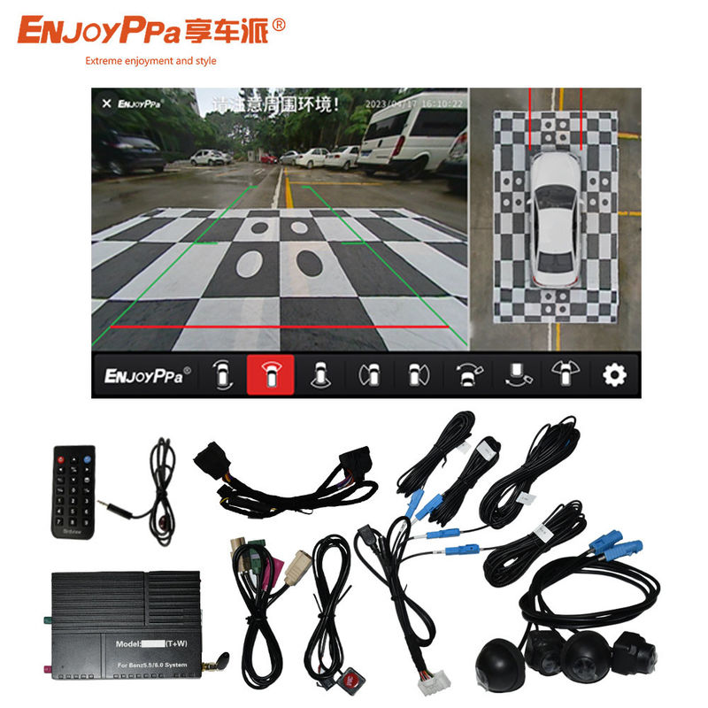 周囲を表示 車 360 カメラ システム ベンツ 6.0 ループ 記録