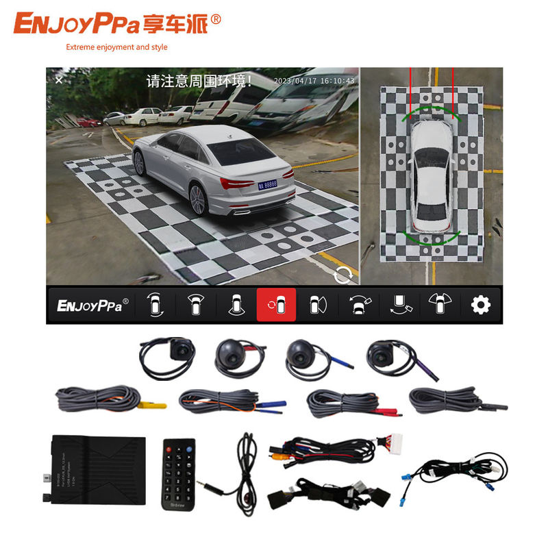 高画質360度カーカメラキット レクスス ES 4つの防水鳥視カメラ