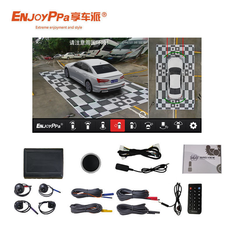 ループ録音 360 カーカメラ システム ハンダイ プラグアンドプレイ 簡単 設置