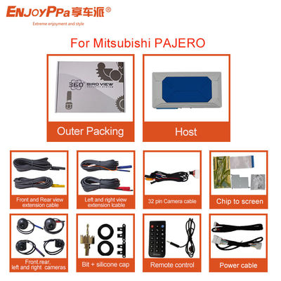1GB LPDDR4 360 車両カメラシステム 三?? PAJERO LCDスクリーンバードビュー DVR