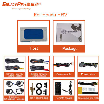 タッチスクリーン 360度 自動車カメラシステム ホンダ HRV 4 方向運転記録