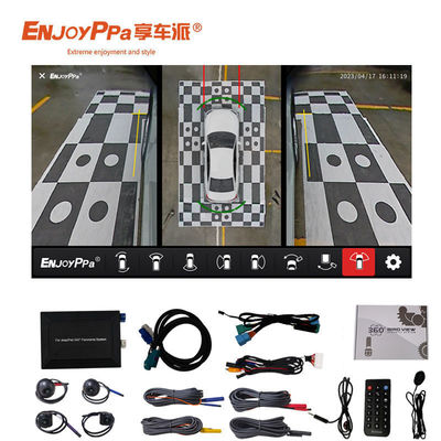 駐車補助運転記録器付きのジープ10インチ用車用広角360度カメラシステム