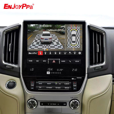 カープレイ付き360カーカメラシステム トヨタ 16-20年 ランドクルーザー 570 XVR V8